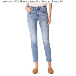 Levi’s 501 Post Modern Blues Skinny Stretch Jeans